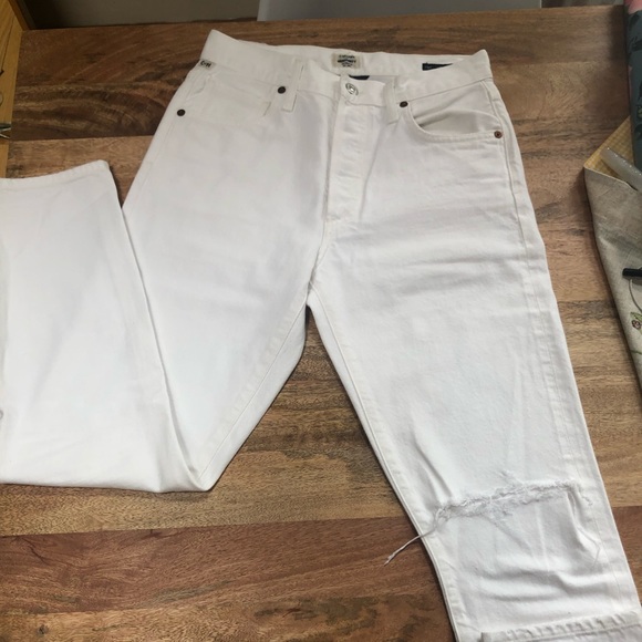 Size 25 Citizens of Humanity Liya jeans in white - Picture 6 of 7